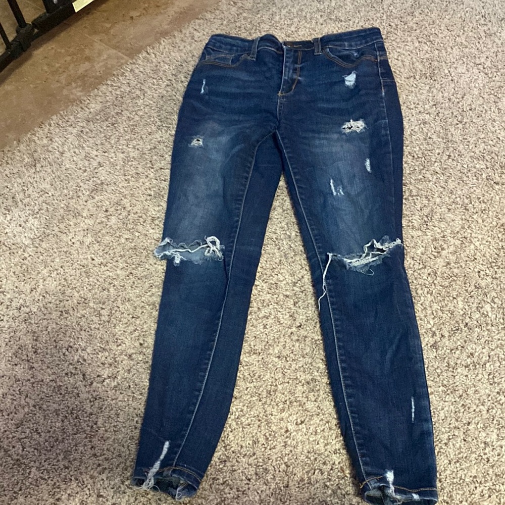 ripped jeans